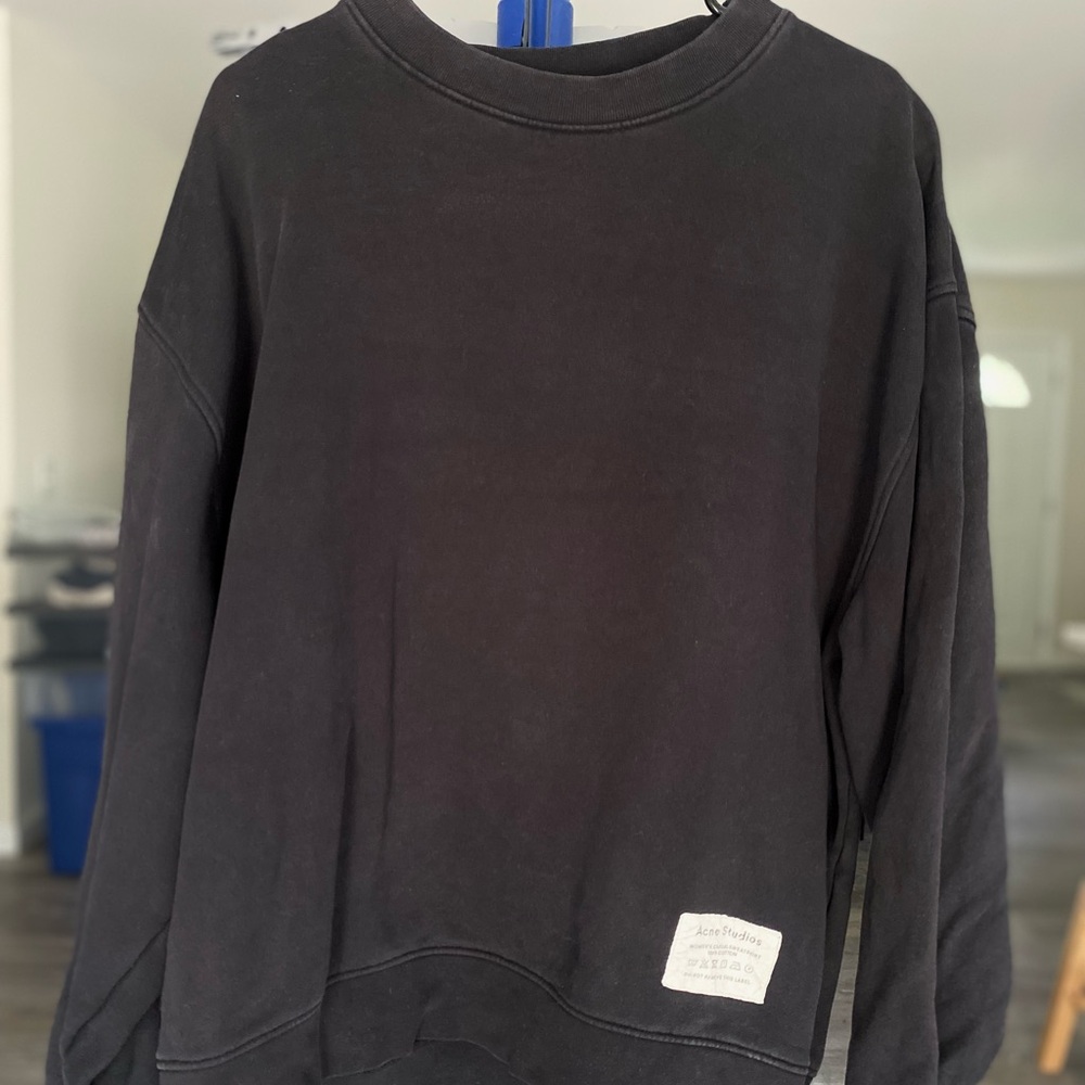 Men's Black Acne Sweater